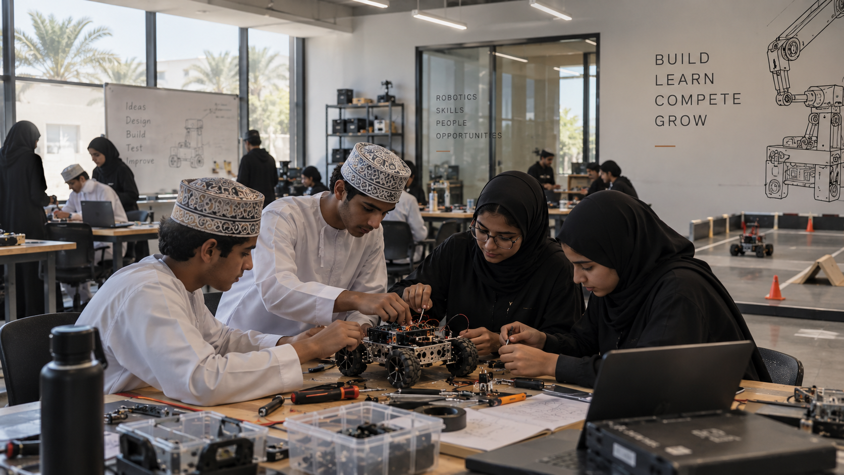 Tasir Hub — Robotics workshop for kids