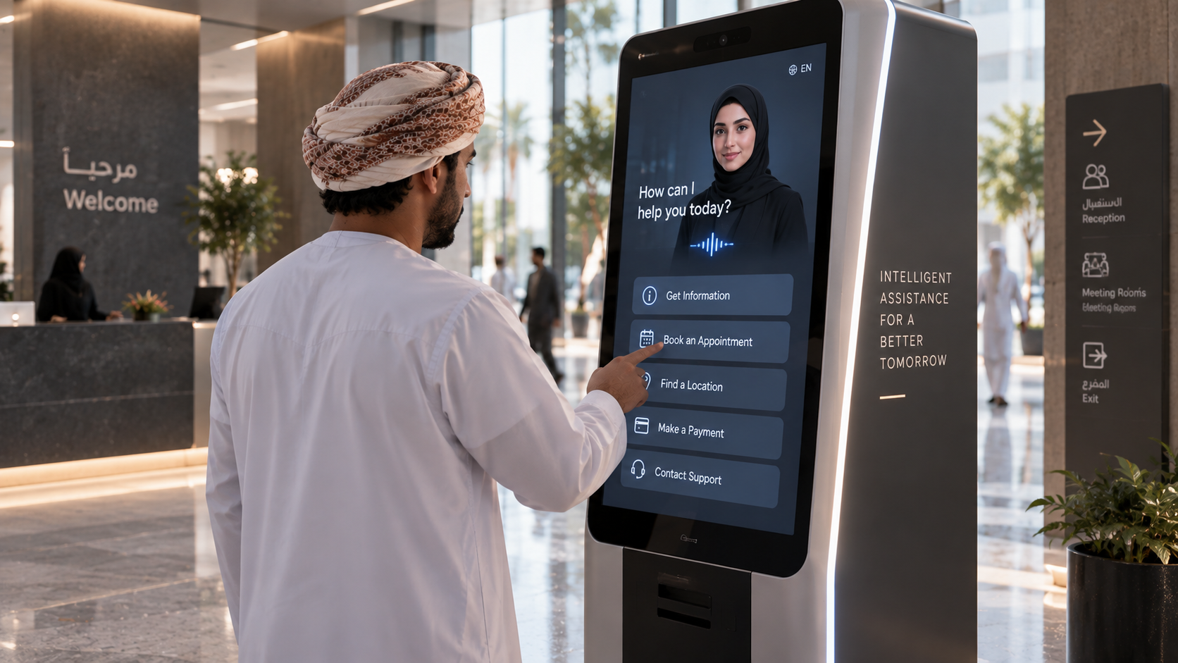 AI Powered Kiosk