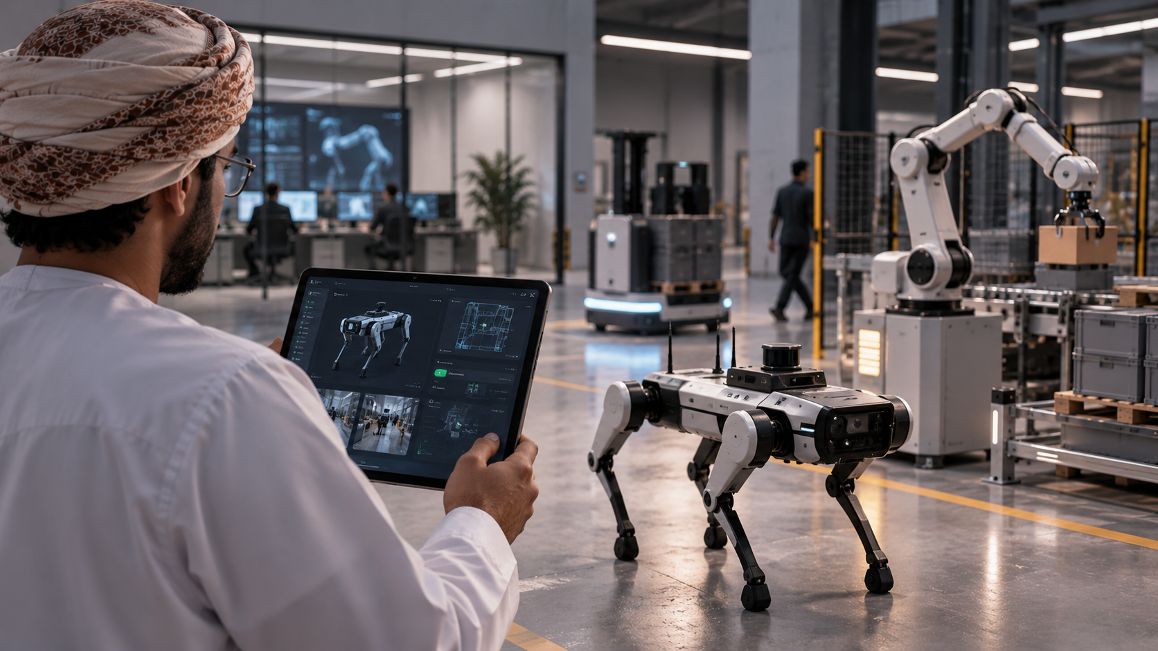 AI powered robot